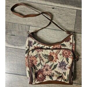 Basic Editions Vintage Floral Crossbody Purse